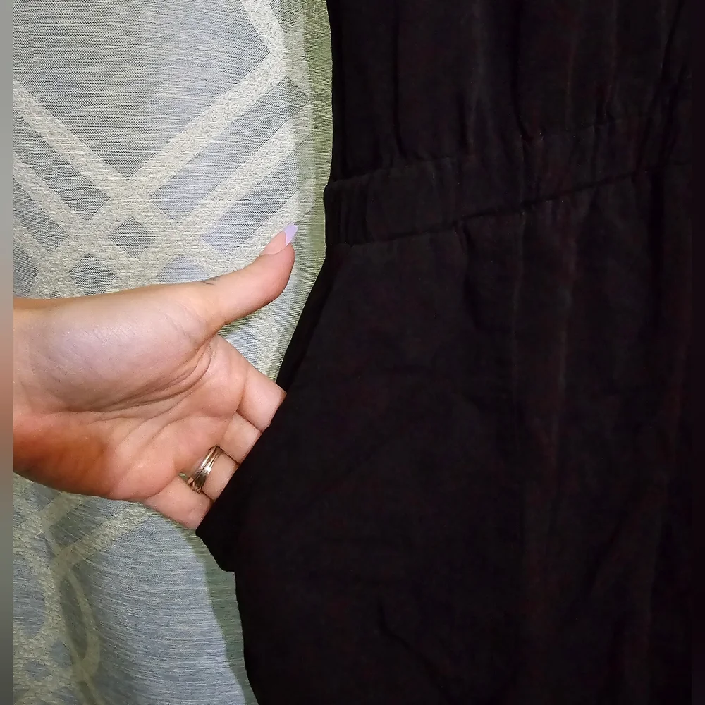 JustFab Black Romper - Picture 3 of 4